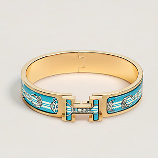 ブレスレット　HERMES Clic H Bracelet イエロー Clic H bracelet | Hermès USA